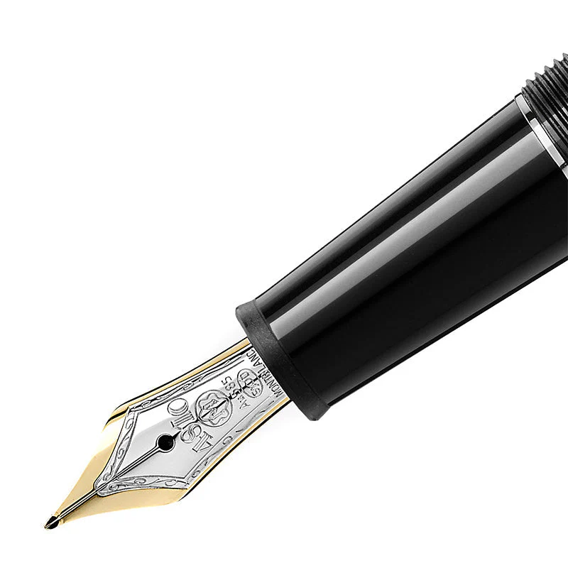 Montblanc Writing Instrument Meisterstuck Platinum Coated Classique Fountain Pen - Image 2