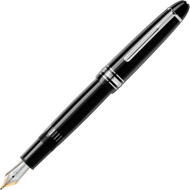 Montblanc Writing Instrument Meisterstuck Platinum Coated LeGrand Medium Nib Fountain Pen