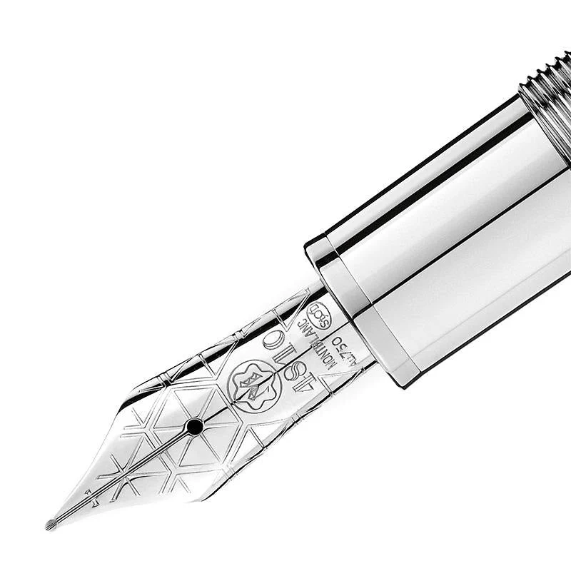 Montblanc Writing Instrument Meisterstuck Solitaire Blue Hour LeGrand Fine Nib Fountain Pen - Image 2