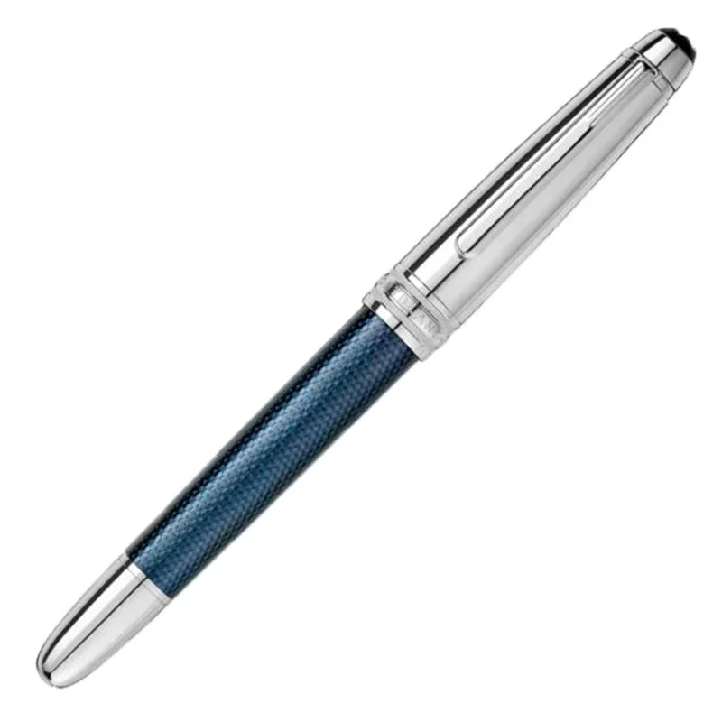 Montblanc Writing Instrument Meisterstuck Solitaire Doue Blue Hour Classique Rollerball Pen - Image 3