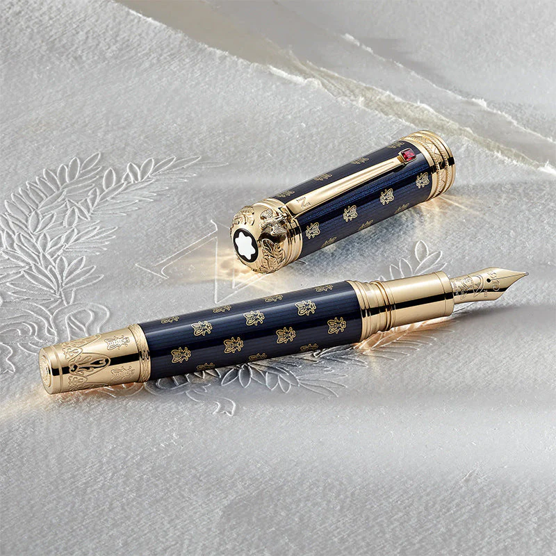Montblanc Writing Instrument Patron Of Art Homage To Napoleon Bonaparte Limited Edition 4810 Fountain Pen - Image 2