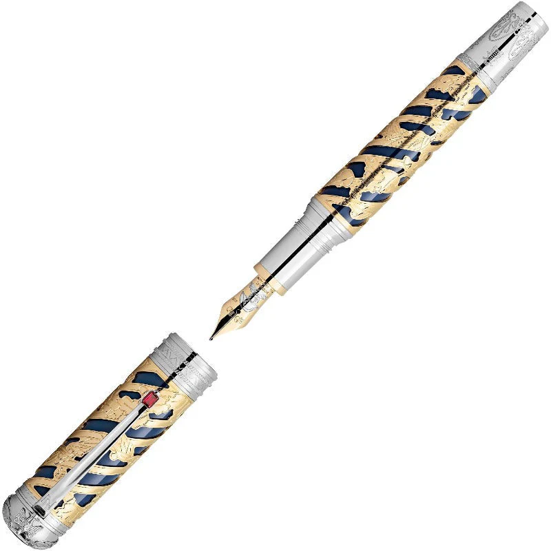 Montblanc Writing Instrument Patron Of Art Homage To Napoleon Bonaparte Limited Edition 888 Fountain Pen