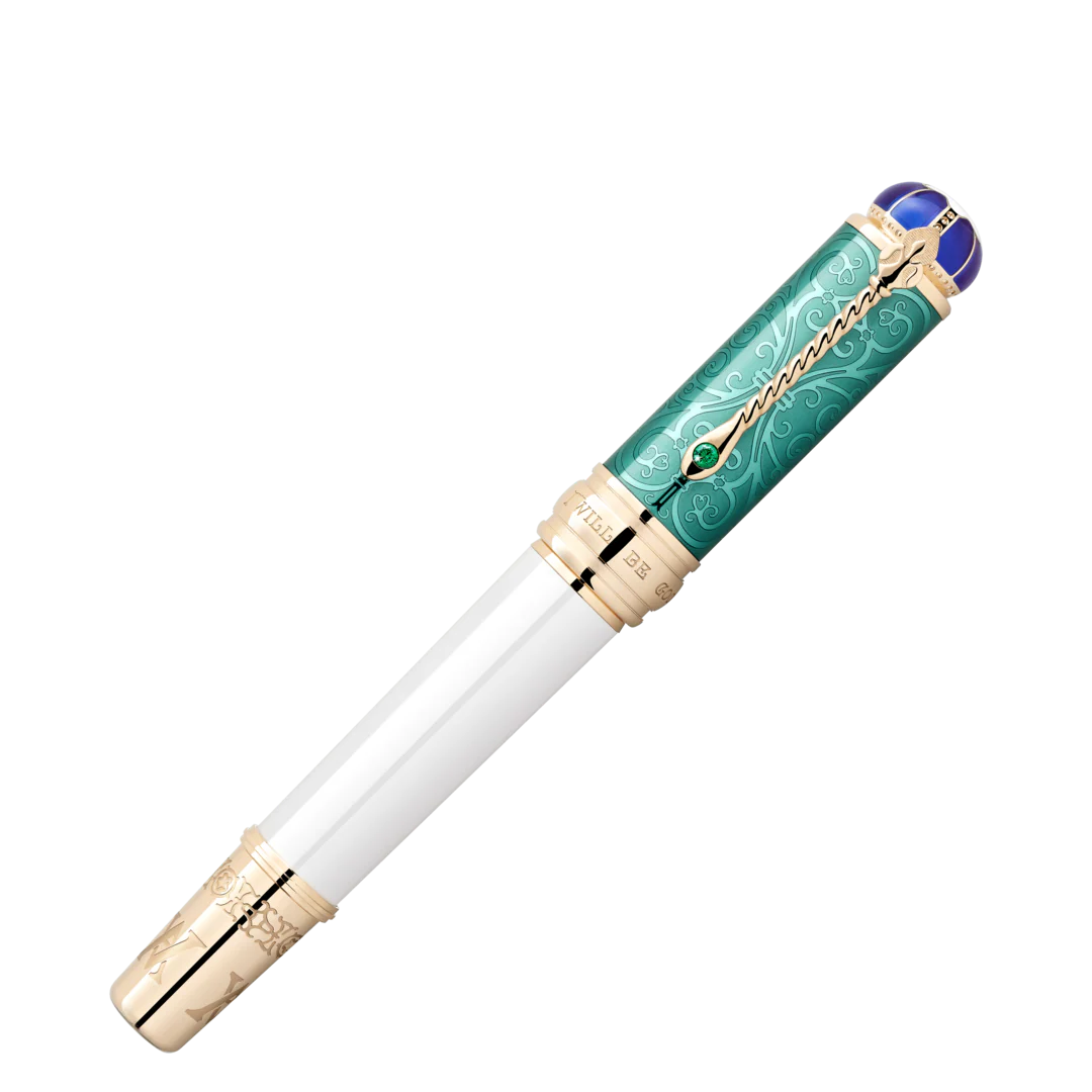 Montblanc Writing Instrument Patron Of Art Homage To Queen Victoria Limited Edition 4810 Fountain Pen F D