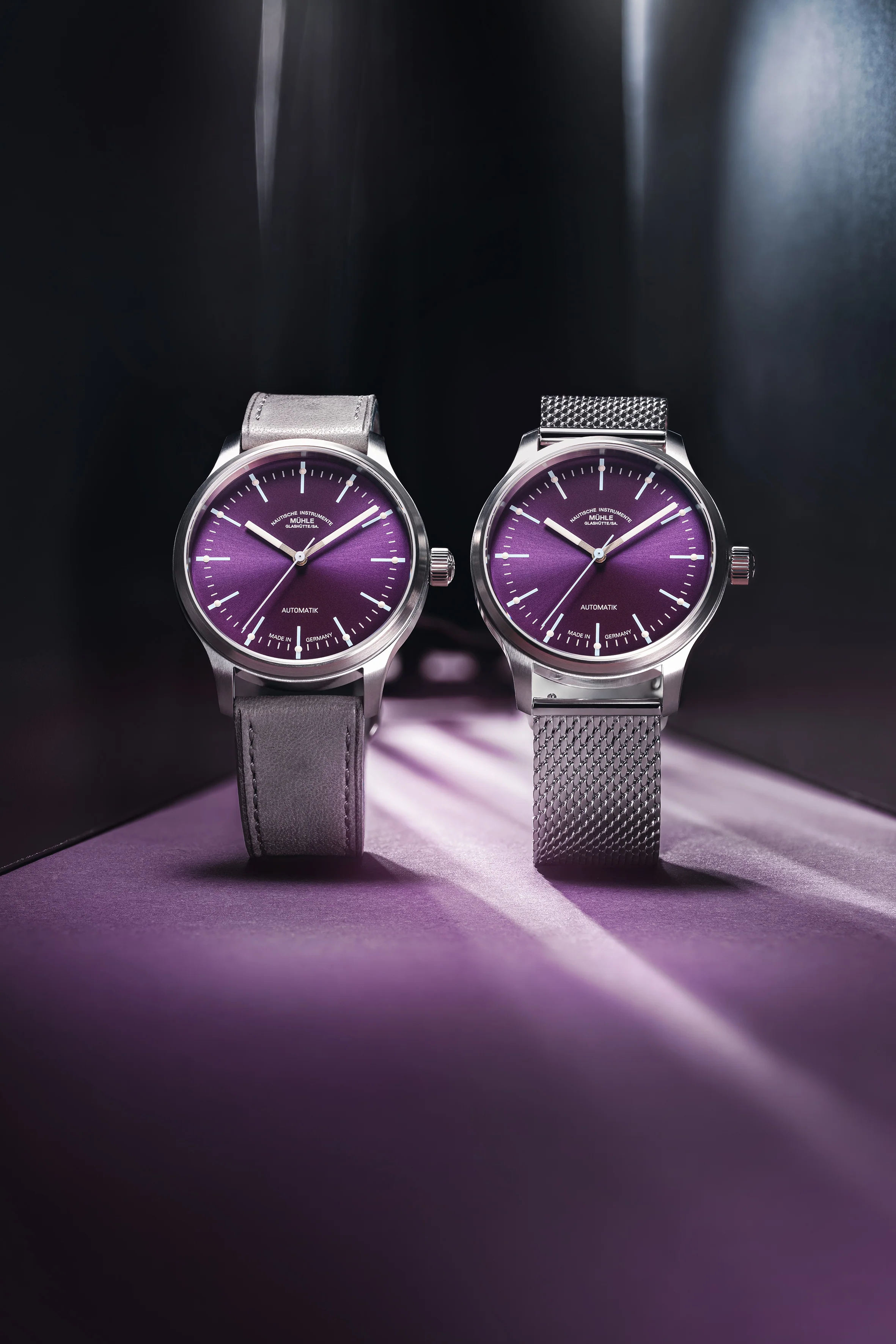 Muhle Glashutte Panova Violet Watch - Image 6
