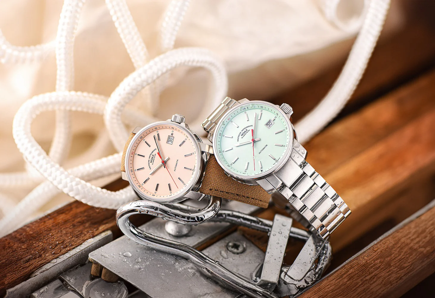 Muhle Glashutte 29er Big Apricot Bracelet Watch - Image 4