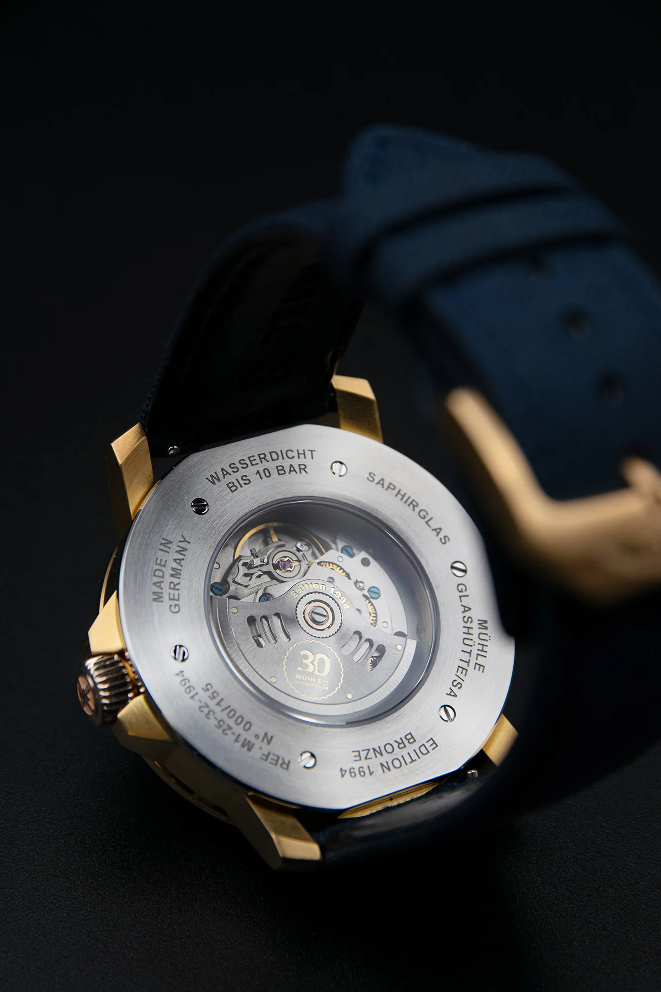Muhle Glashutte Watch 29er Big Bronze Edition 1994 Limited Edition - Image 4