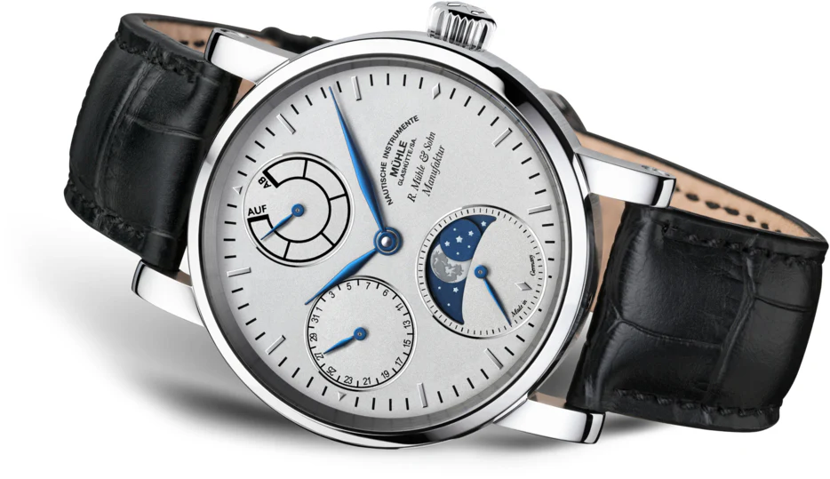 Muhle Glashutte Watch Robert Muhle Moonphase Steel Limited Edition - Image 2