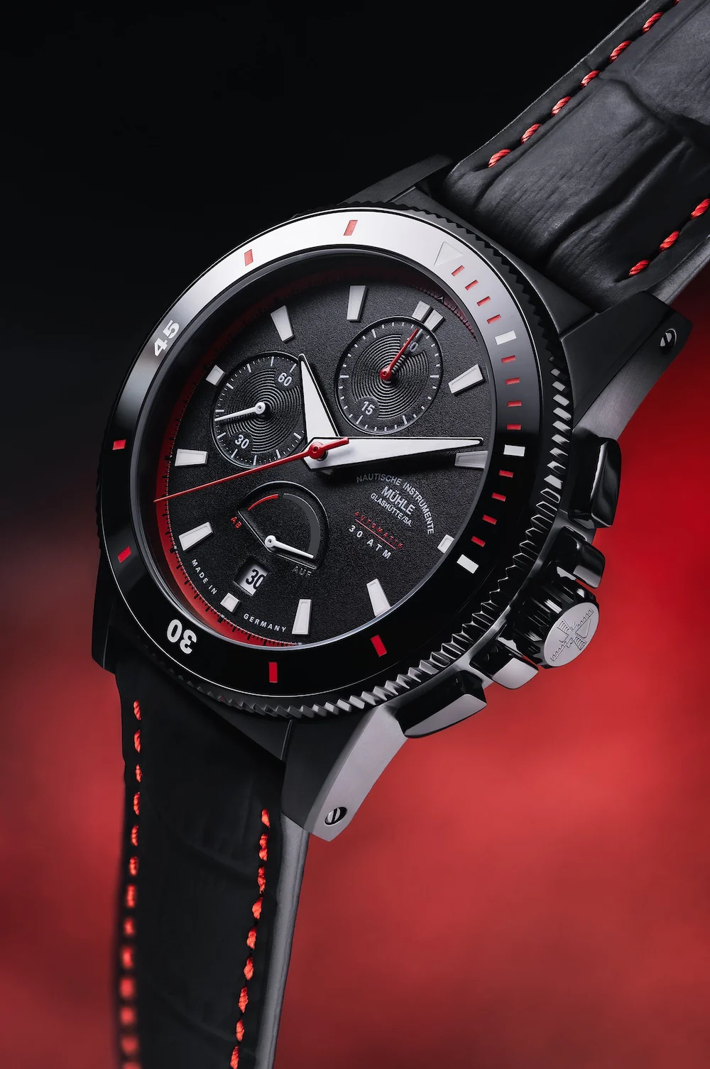 Muhle Glashutte Sportivo Power Chronograph First Edition Watch - Image 8