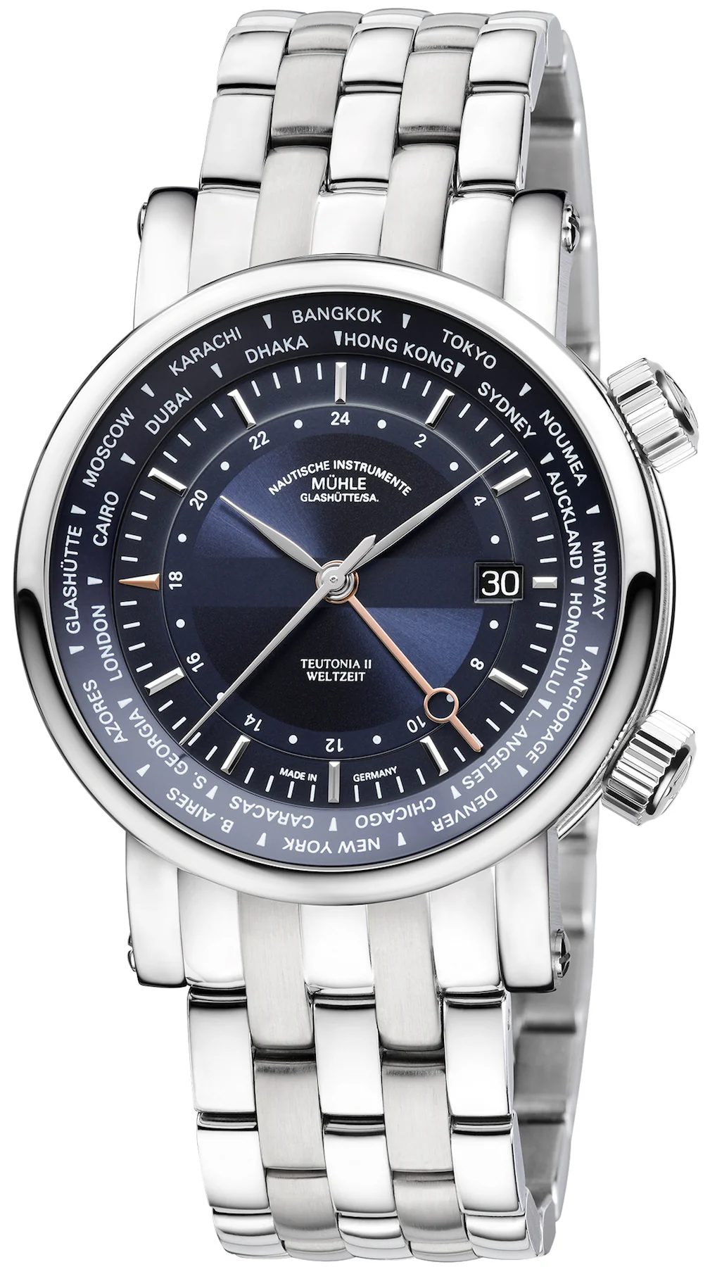 Muhle Glashutte Watch Teutonia II GMT