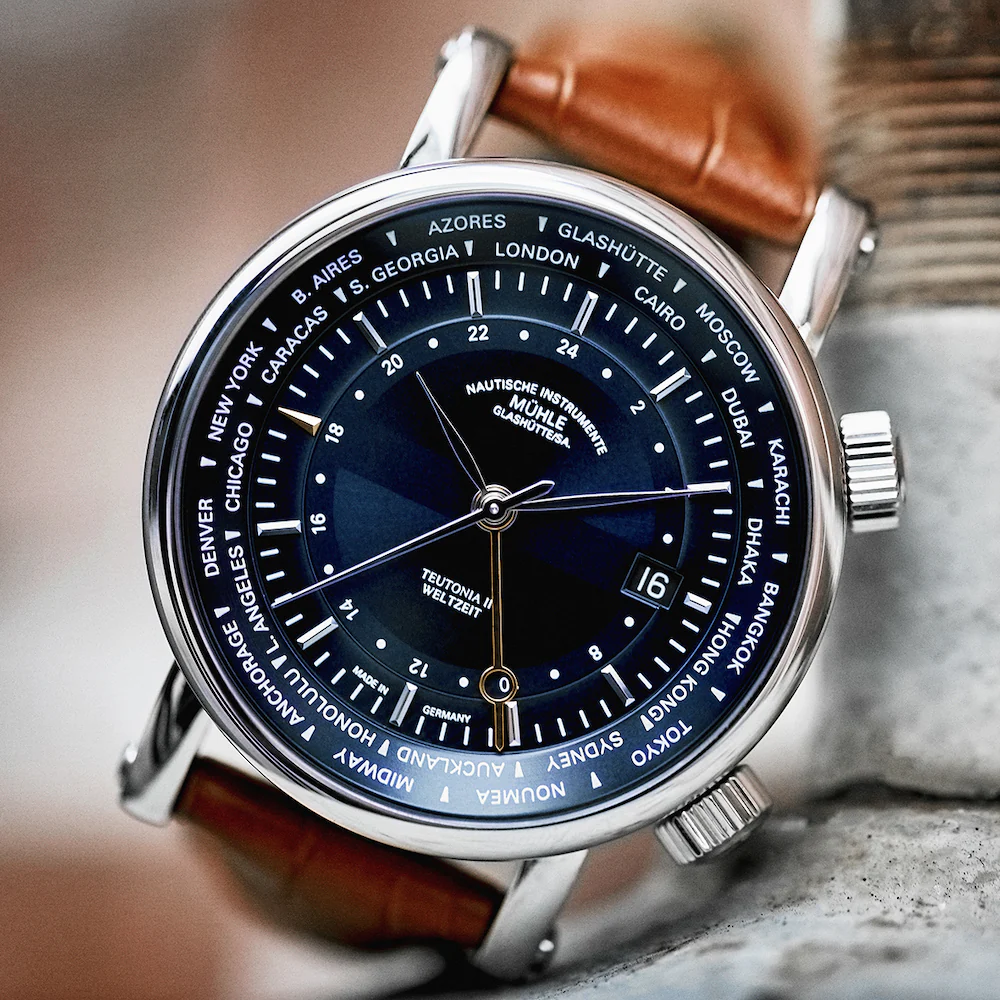 Muhle Glashutte Watch Teutonia II GMT - Image 2