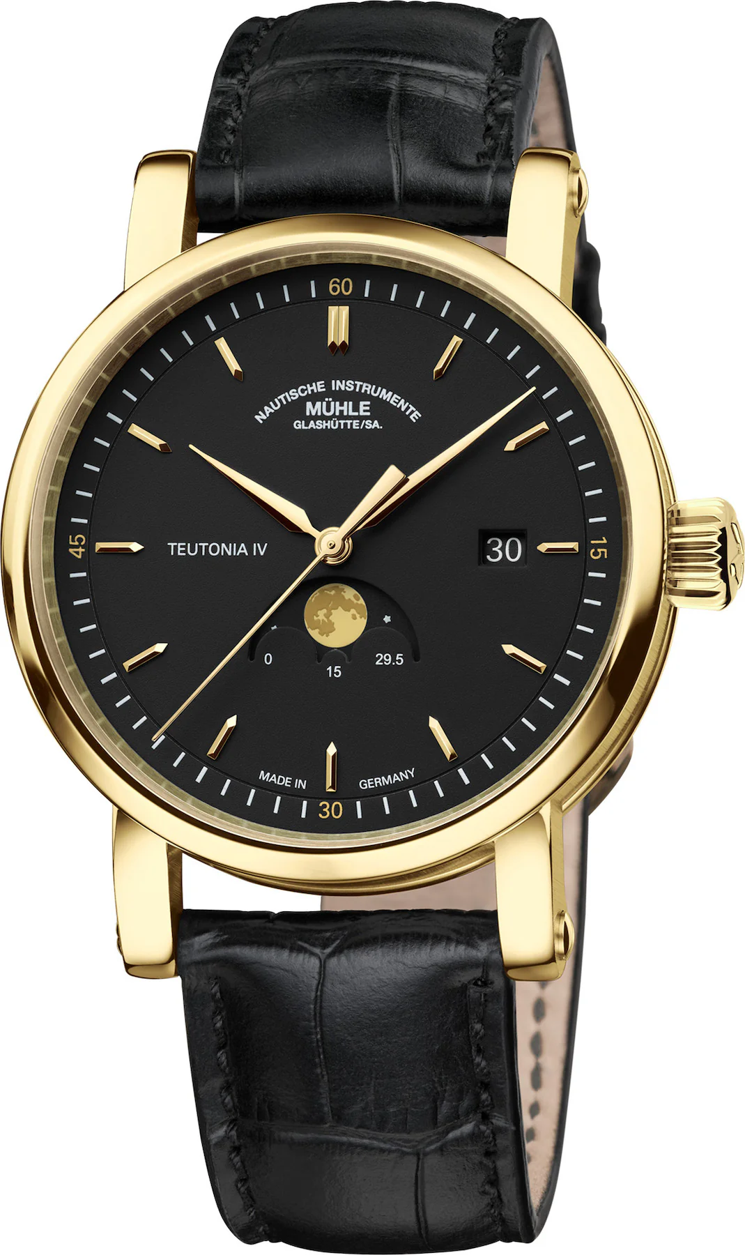 Muhle Glashutte Teutonia IV Moonphase Gold Limited Edition