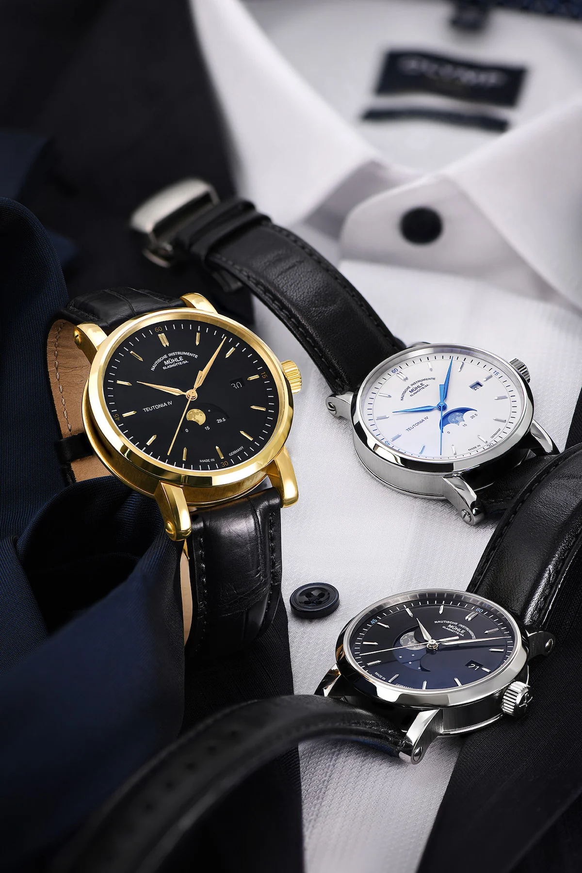 Muhle Glashutte Teutonia IV Moonphase Gold Limited Edition - Image 5