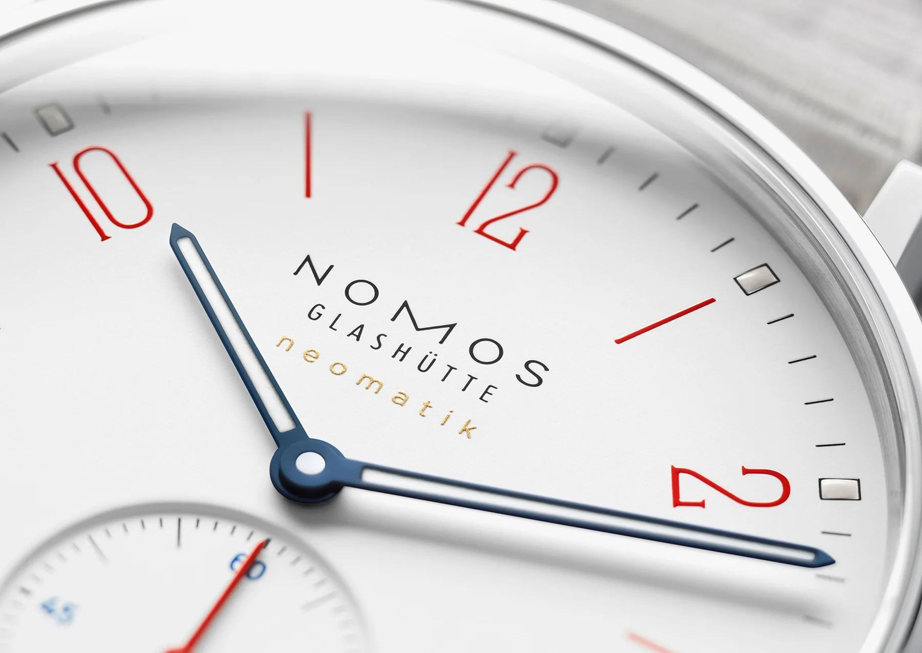 Nomos Glashutte Ahoi Aqua Neomatik Sapphire Crystal Watch - Image 6