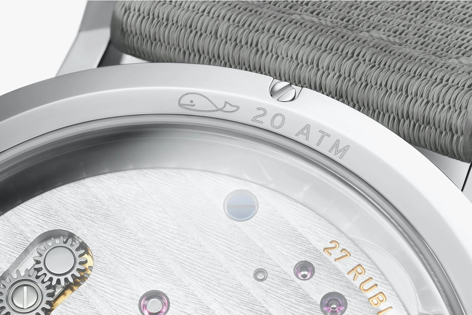Nomos Glashutte Ahoi Neomatik 38 Date Sand Sapphire Crystal Watch - Image 4