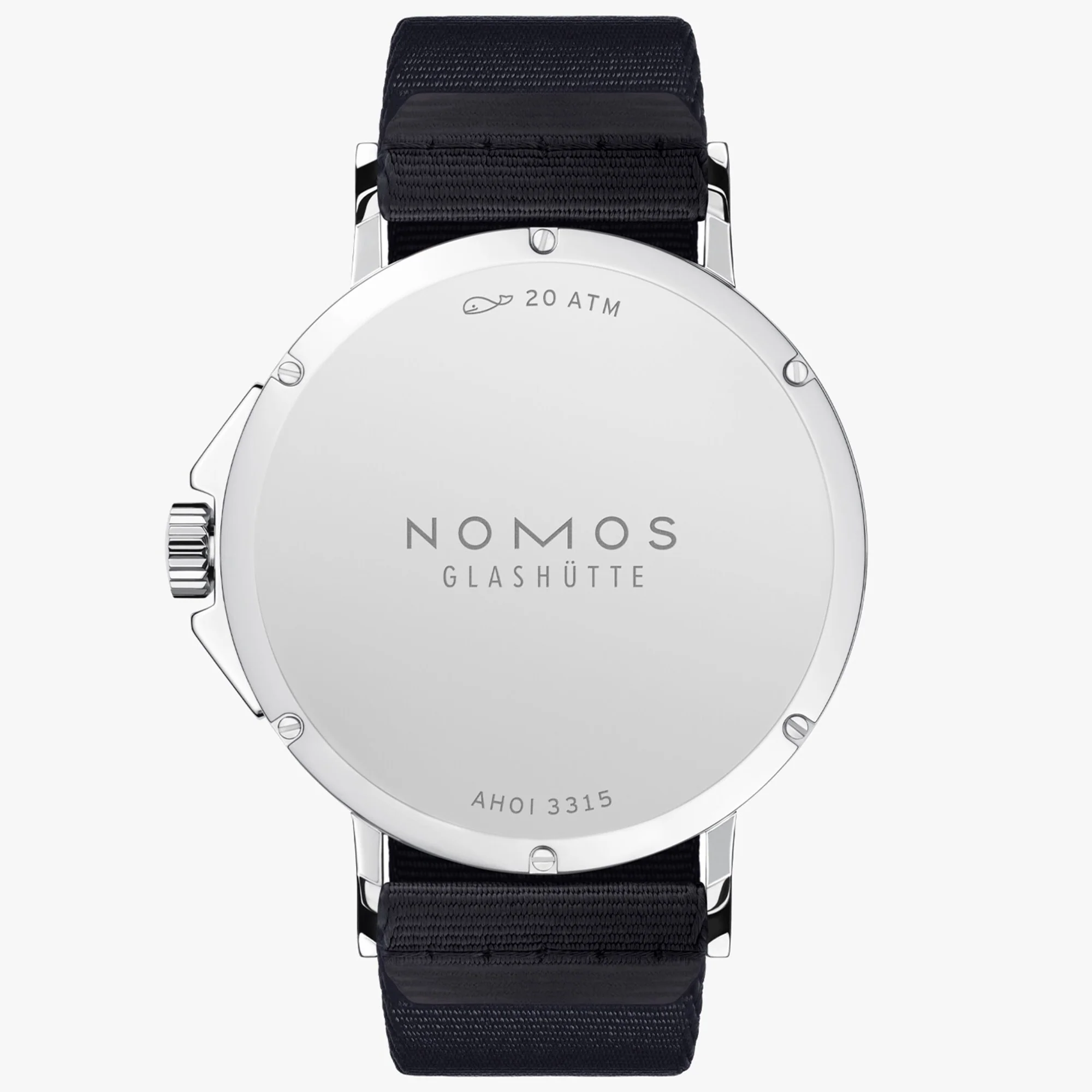 Nomos Glashutte Ahoi Neomatik Atlantic Steel Back Watch - Image 2