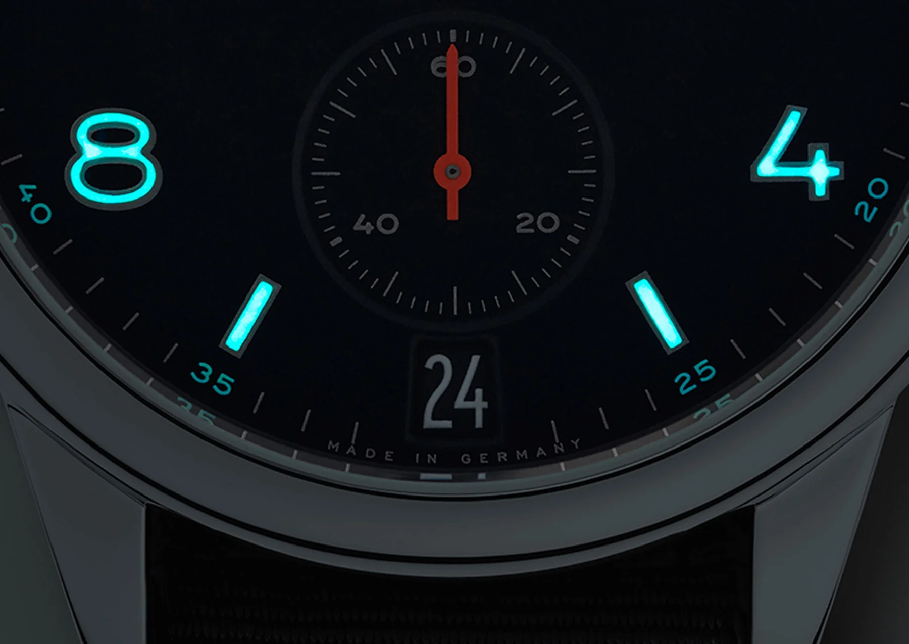 Nomos Glashutte Club Automat Datum Sapphire Crystal Watch - Image 5