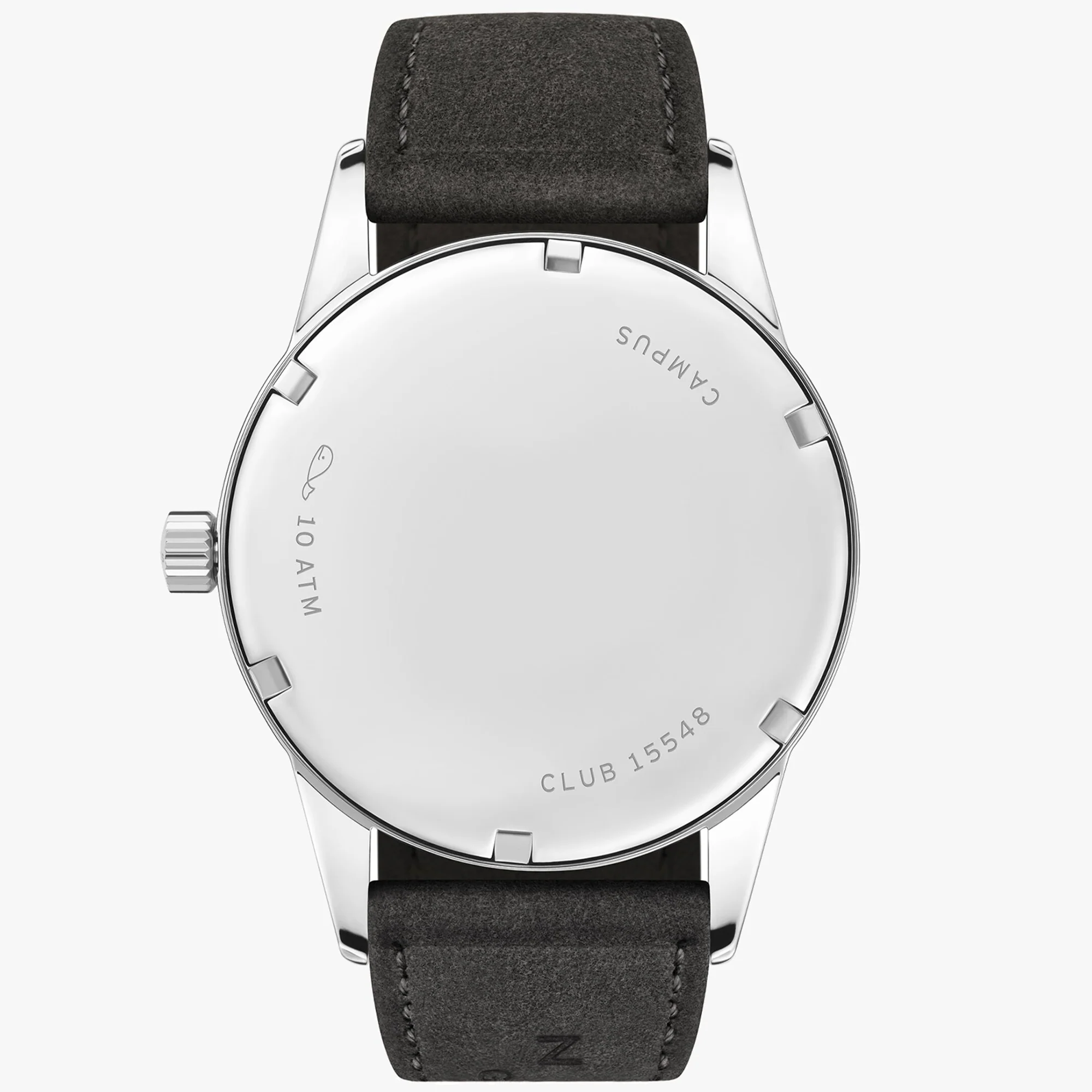 Nomos Glashutte Club Campus 38 Nacht Steel Back Watch - Image 2