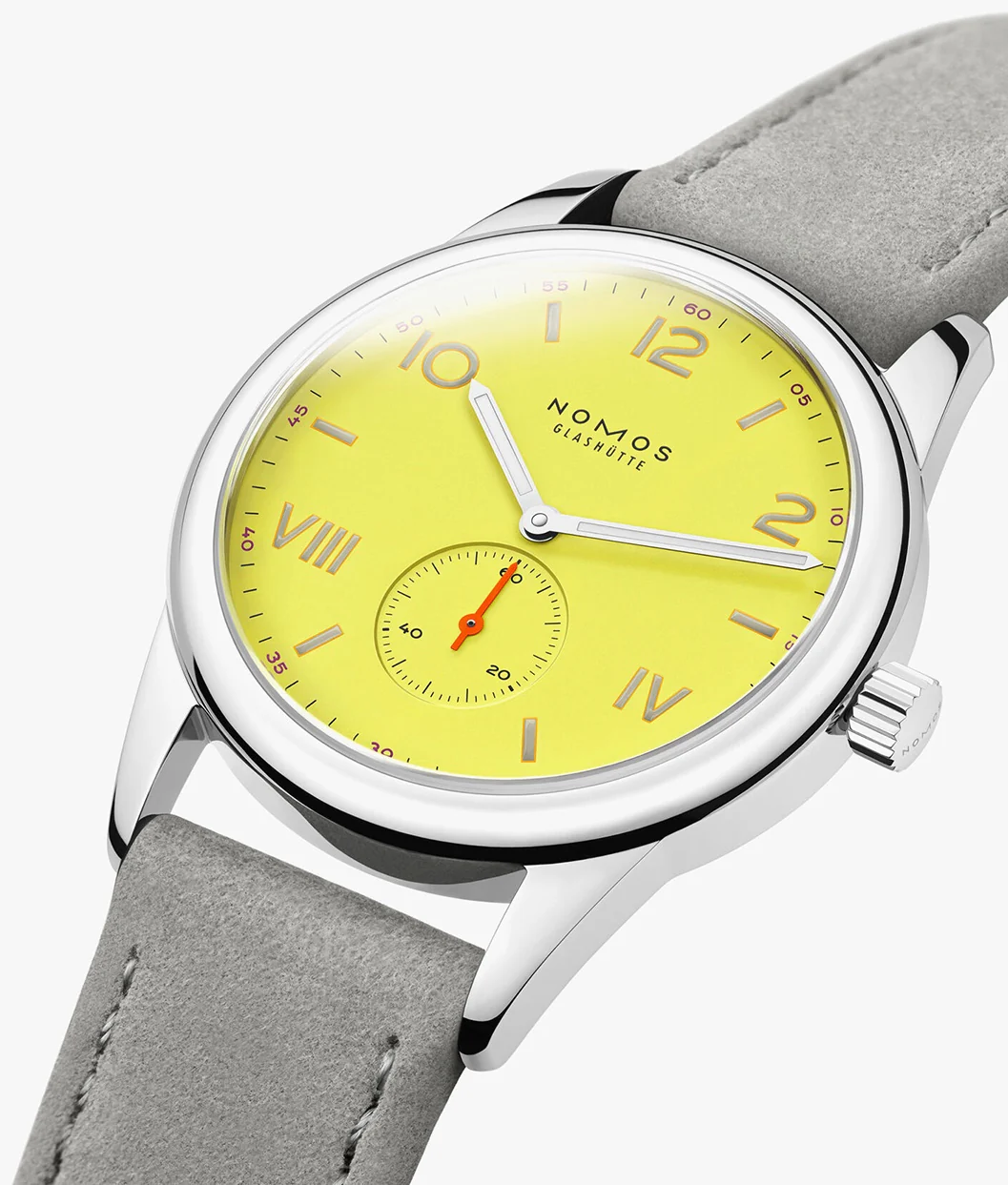 Nomos Glashutte Club Campus 38 Starlight Sapphire Crystal Watch - Image 3