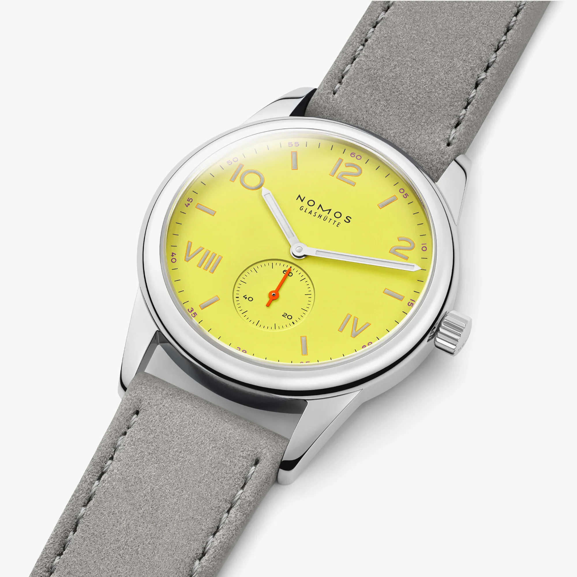 Nomos Glashutte Club Campus 38 Starlight Sapphire Crystal Watch - Image 5