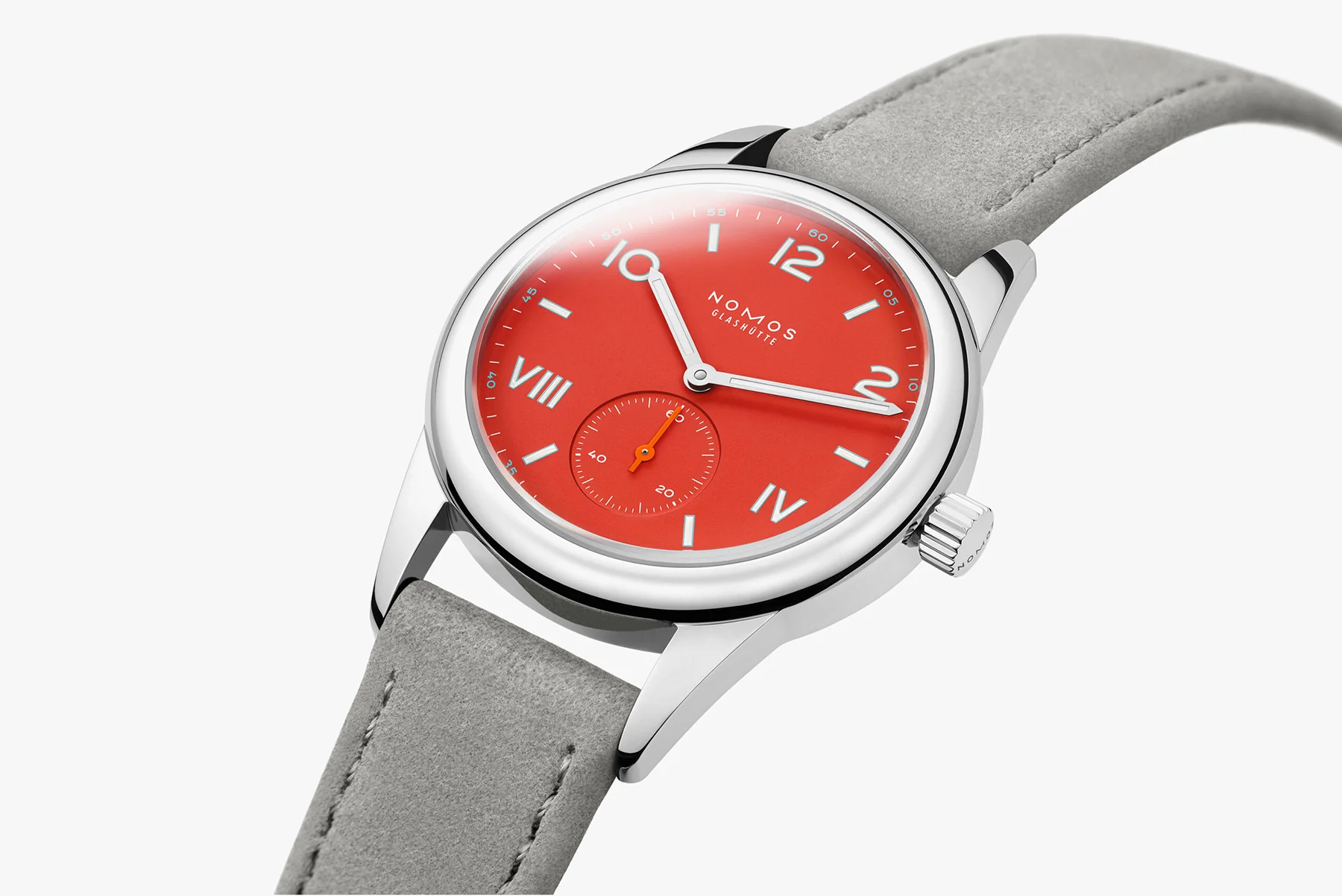 Nomos Glashutte Club Campus Nonstop Red Sapphire Crystal Watch - Image 3