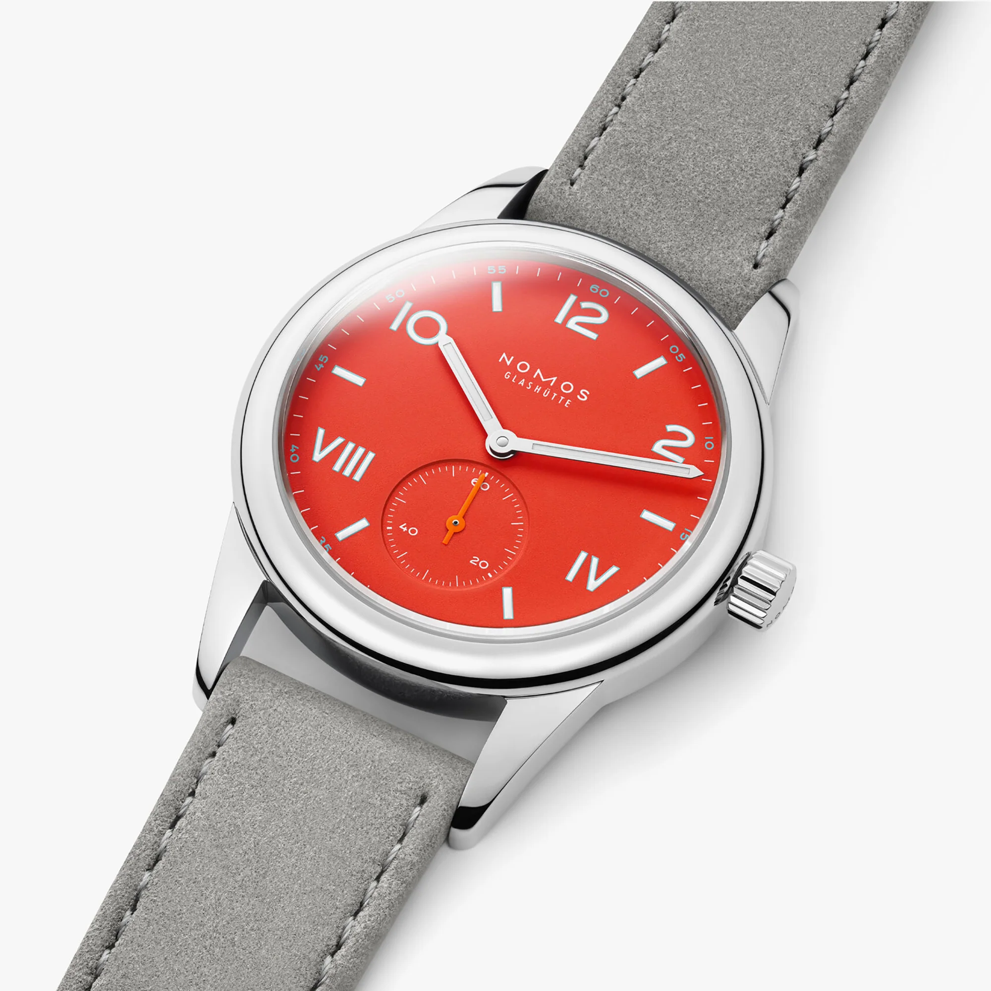 Nomos Glashutte Club Campus Nonstop Red Sapphire Crystal Watch - Image 5