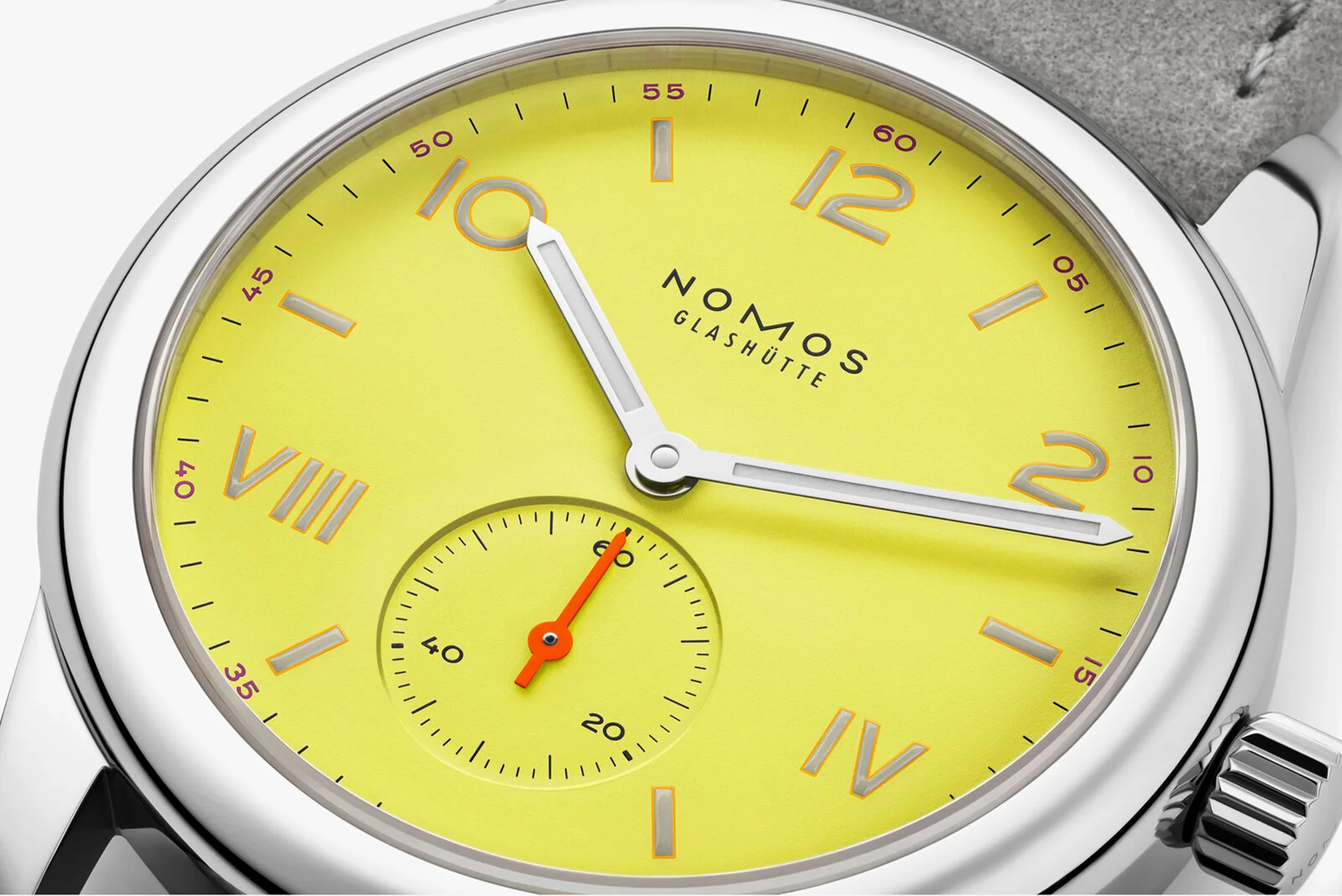 Nomos Glashutte Club Campus Starlight Sapphire Crystal Watch - Image 4