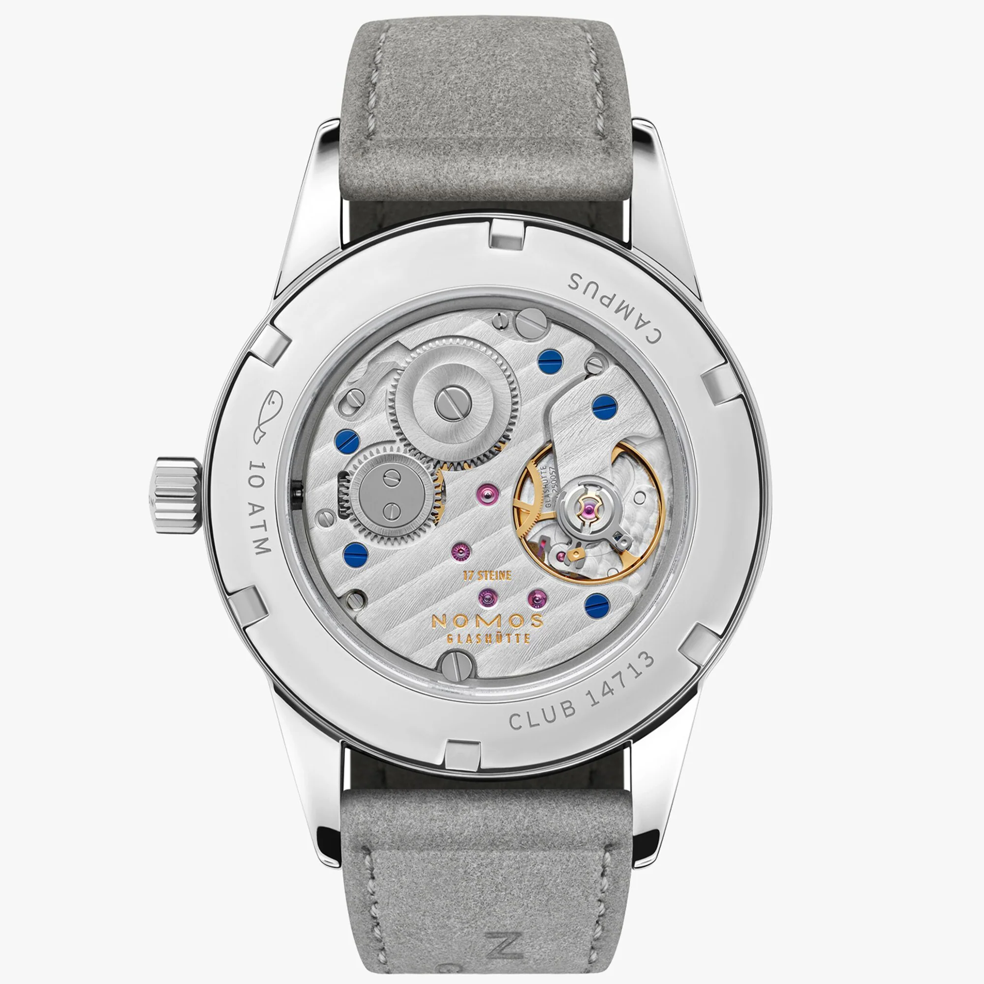 Nomos Glashutte Club Campus Starlight Sapphire Crystal Watch - Image 2