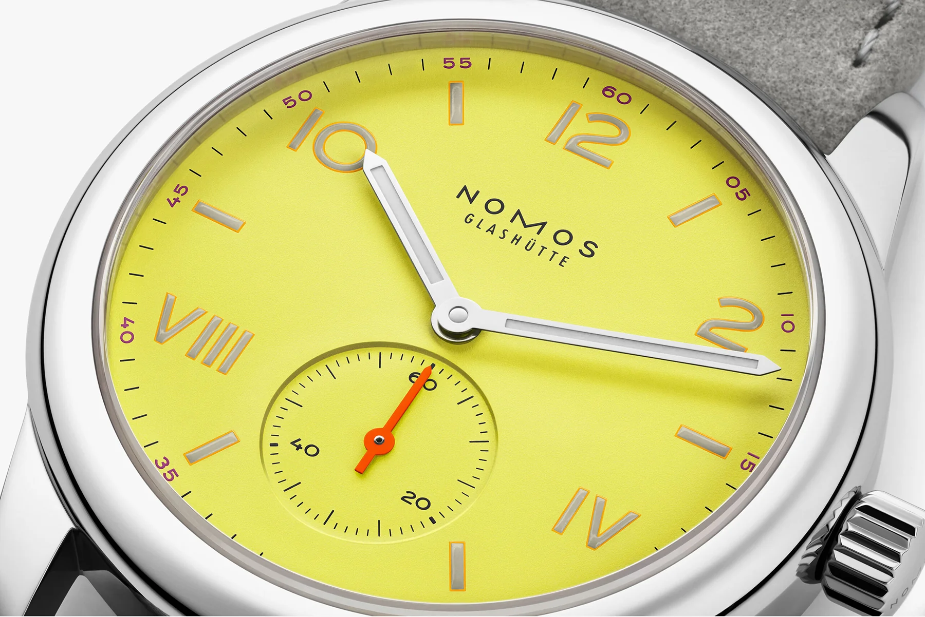 Nomos Glashutte Club Campus Starlight Sapphire Crystal Watch - Image 4