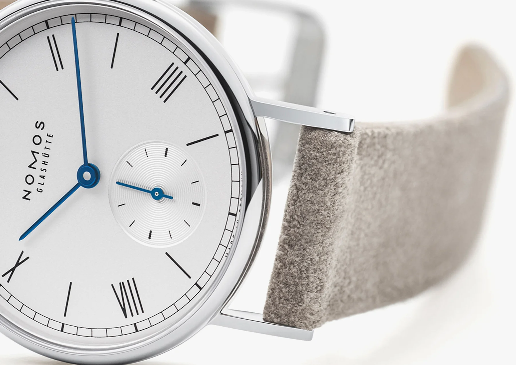 Nomos Glashutte Ludwig 33 Steel Back Watch - Image 5