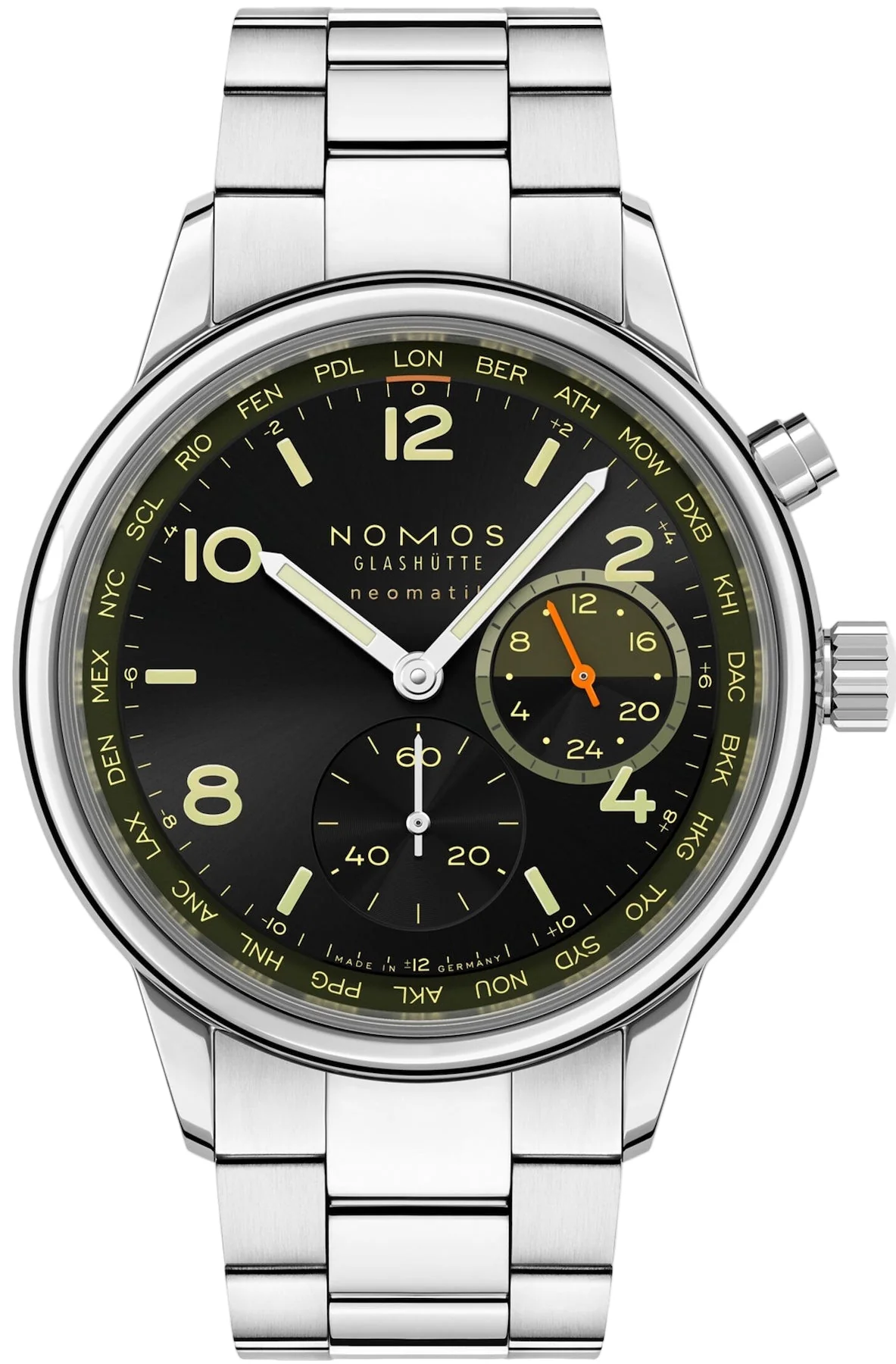 Nomos Glashutte Club Sport Neomatik Worldtimer Vector Limited Edition Watch