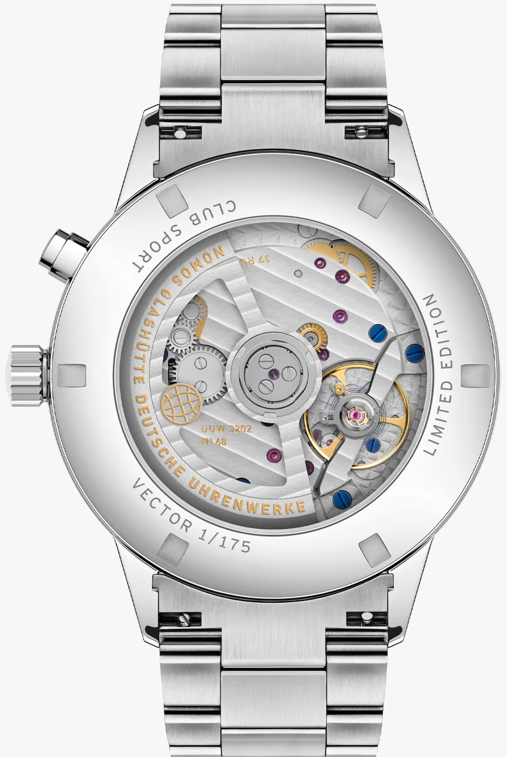 Nomos Glashutte Club Sport Neomatik Worldtimer Vector Limited Edition Watch - Image 2