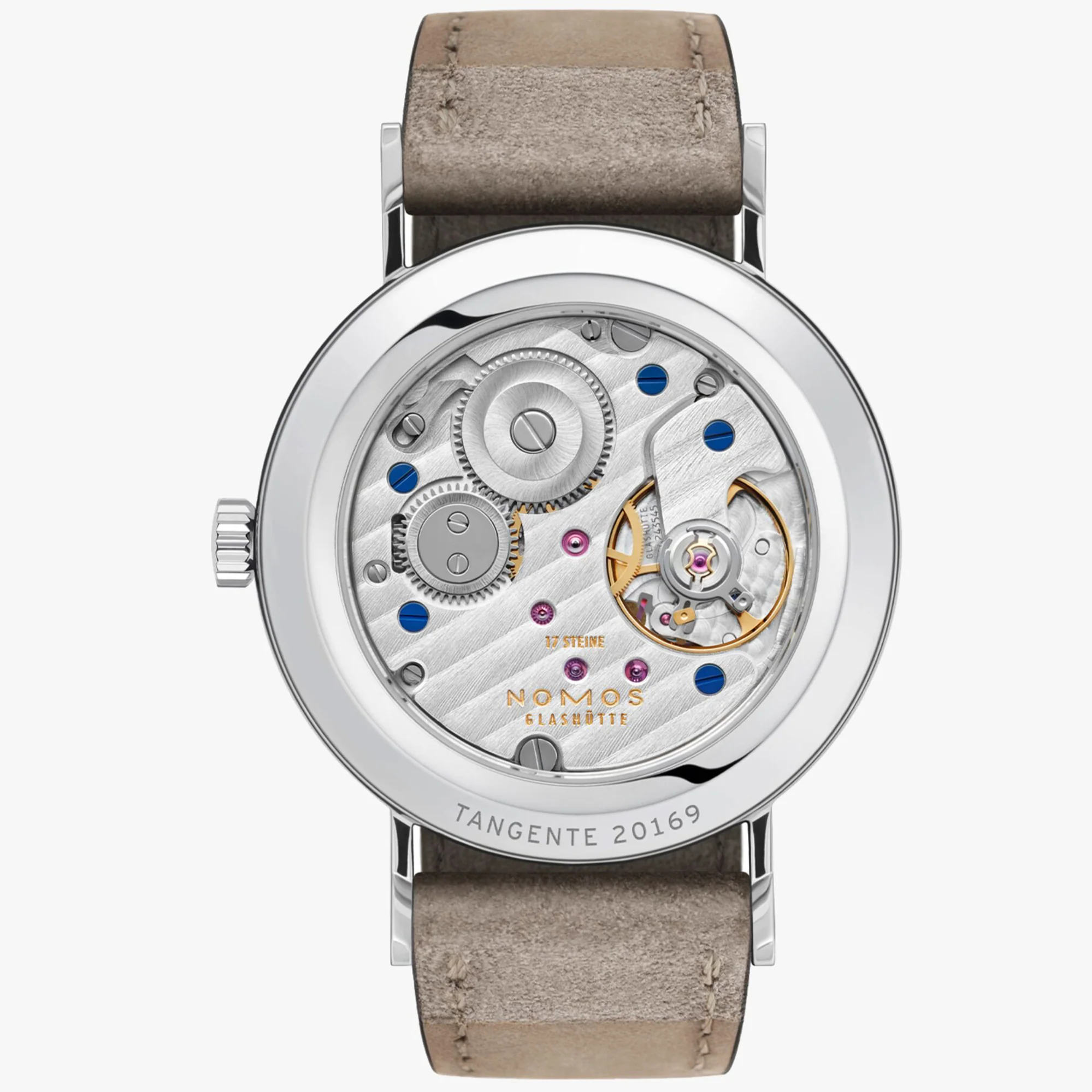 Nomos Glashutte Tangente 33 Duo Sapphire Crystal Watch - Image 2
