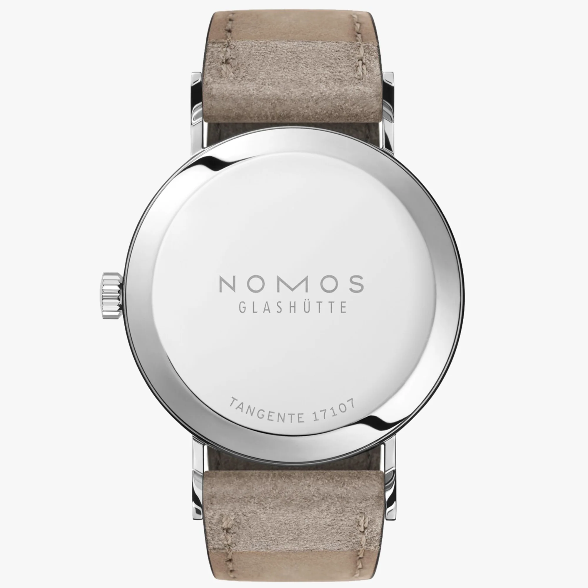 Nomos Glashutte Tangente 33 Duo Steel Back Watch - Image 2