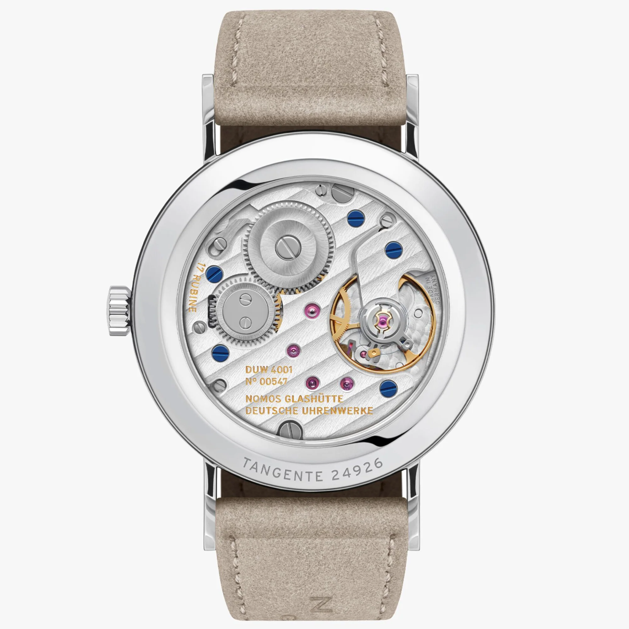 Nomos Glashutte Tangente 33 Sapphire Crystal Watch - Image 2