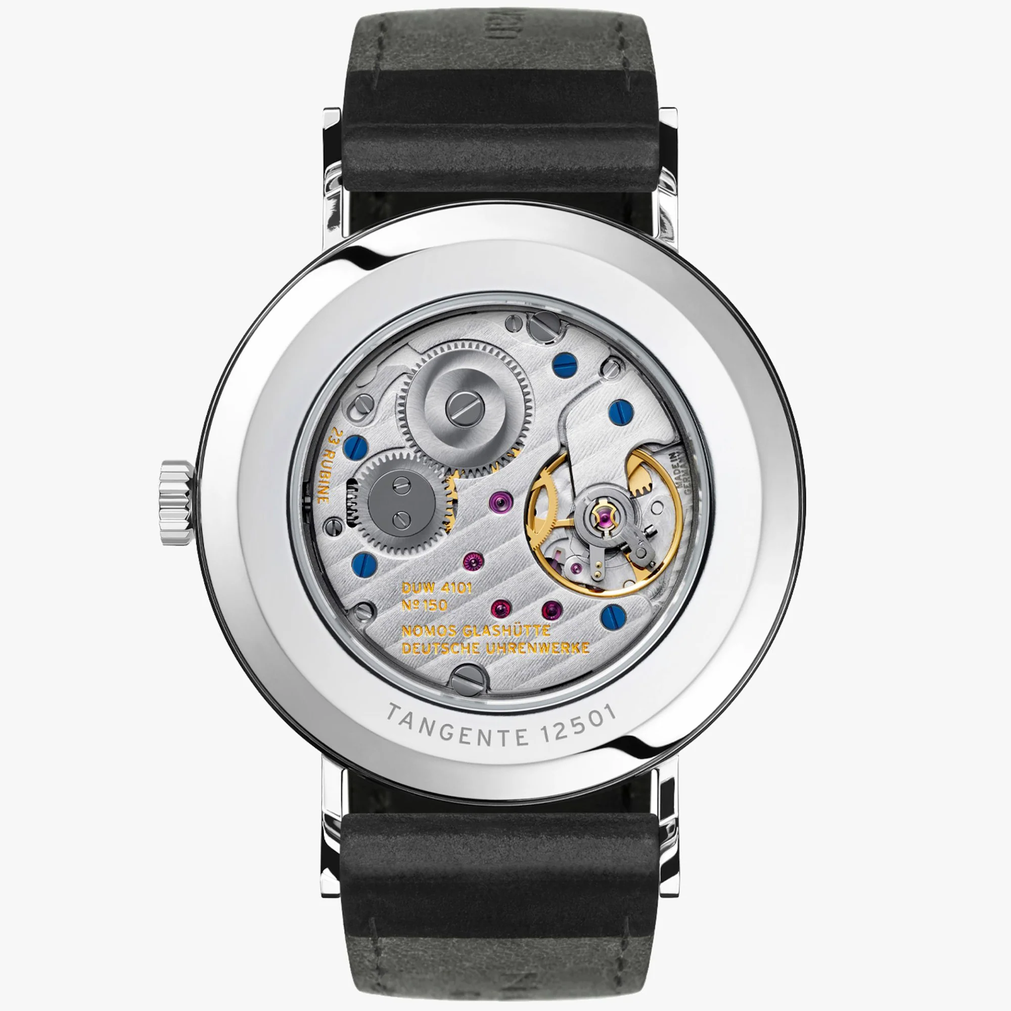 Nomos Glashutte Tangente Datum Sapphire Crystal Watch - Image 2