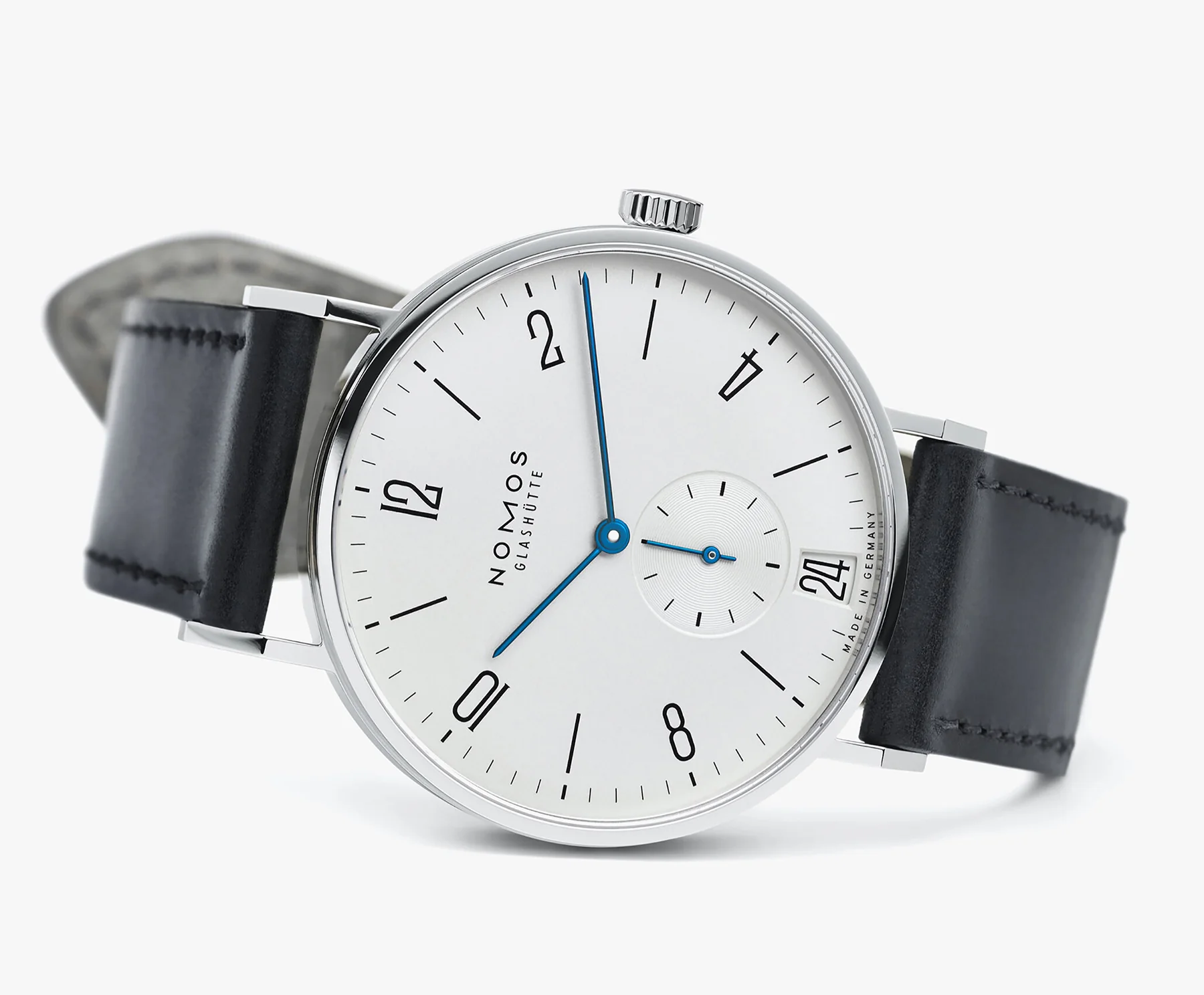 Nomos Glashutte Tangente Datum Sapphire Crystal Watch - Image 4