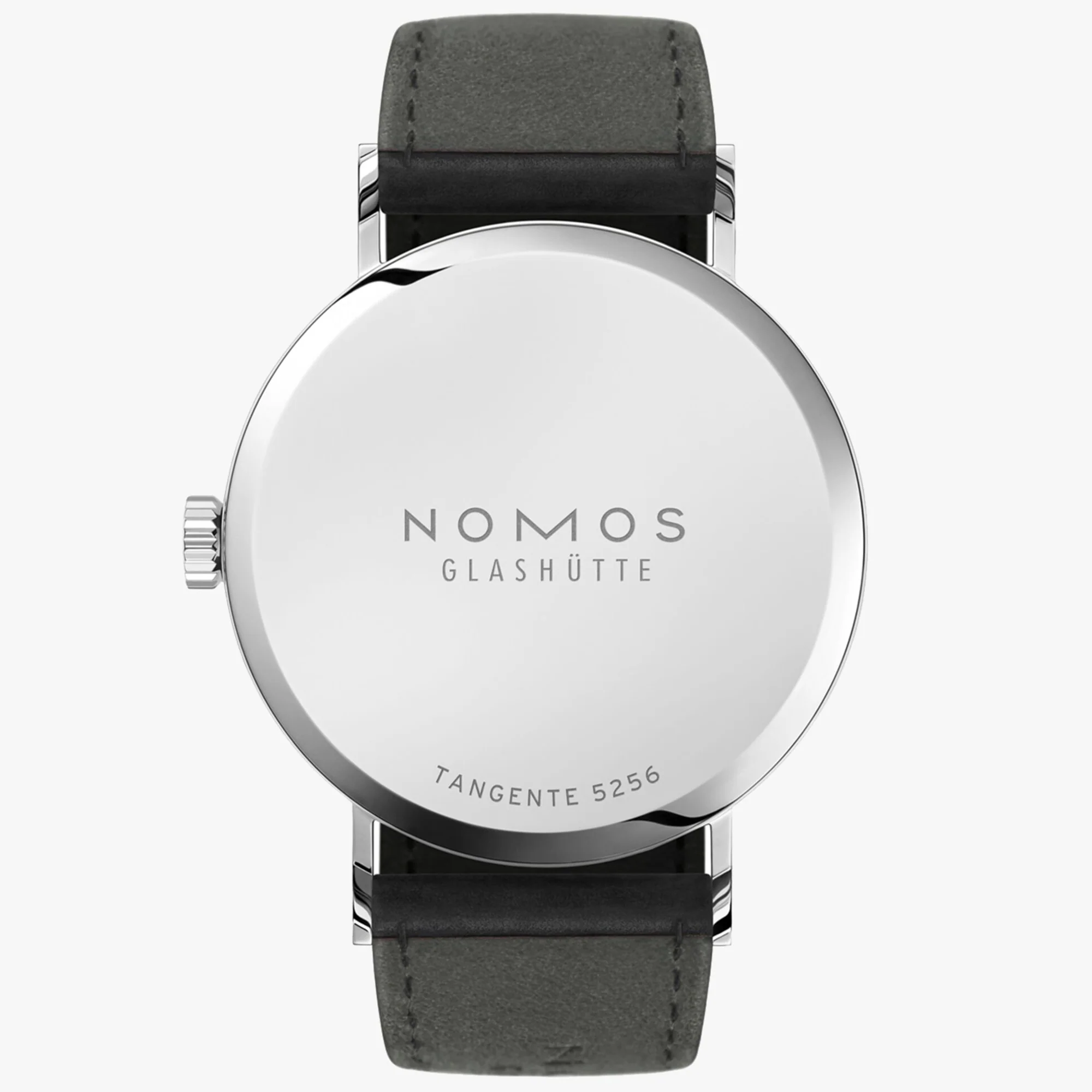 Nomos Glashutte Tangente Neomatik Blue Gold Steel Back Watch - Image 2