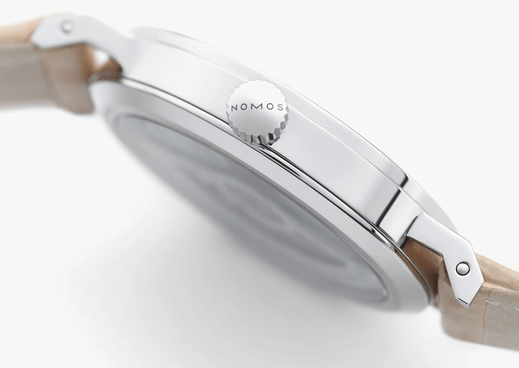 Nomos Glashutte Tangente Neomatik Champagner Sapphire Crystal Watch - Image 5