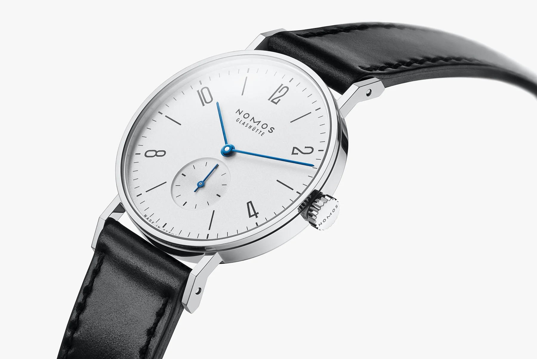 Nomos Glashutte Tangente Sapphire Crystal Watch - Image 3