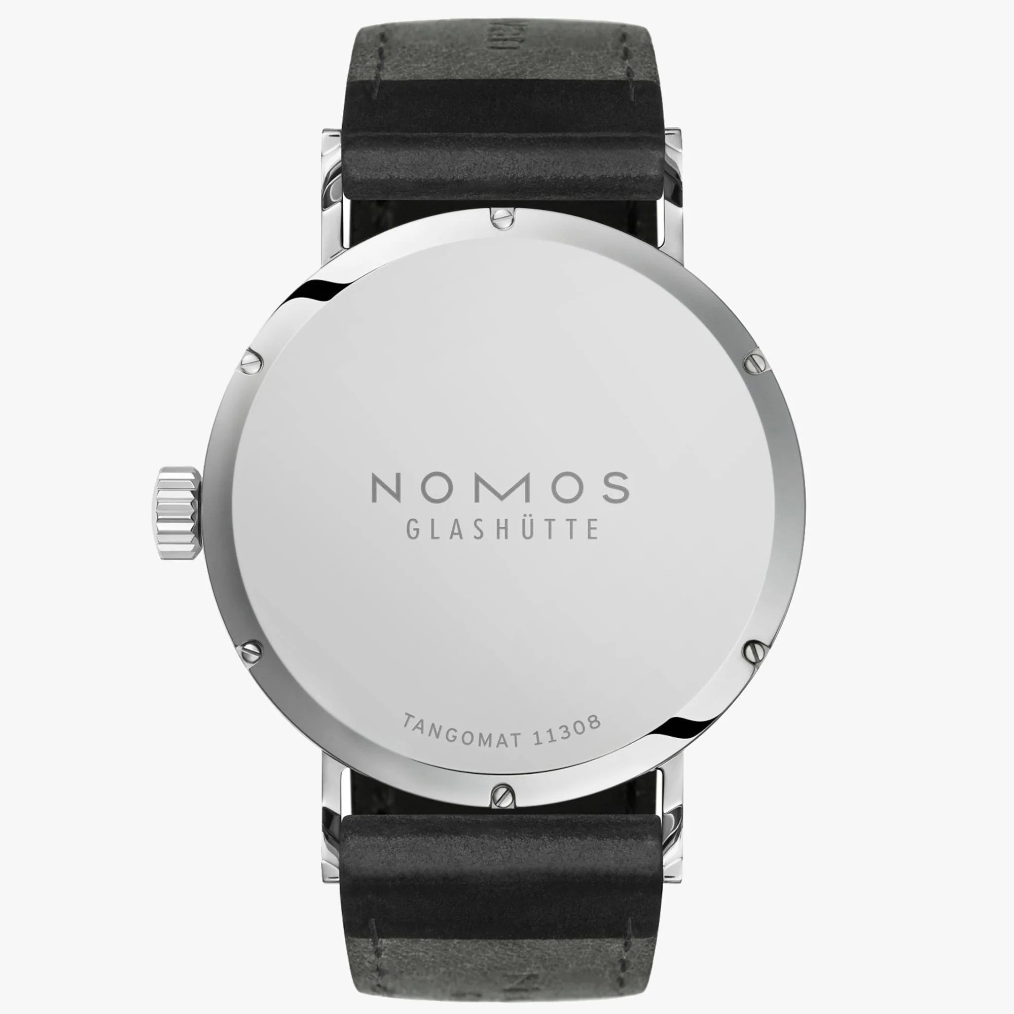 Nomos Glashutte Tangomat Steel Back Watch - Image 2