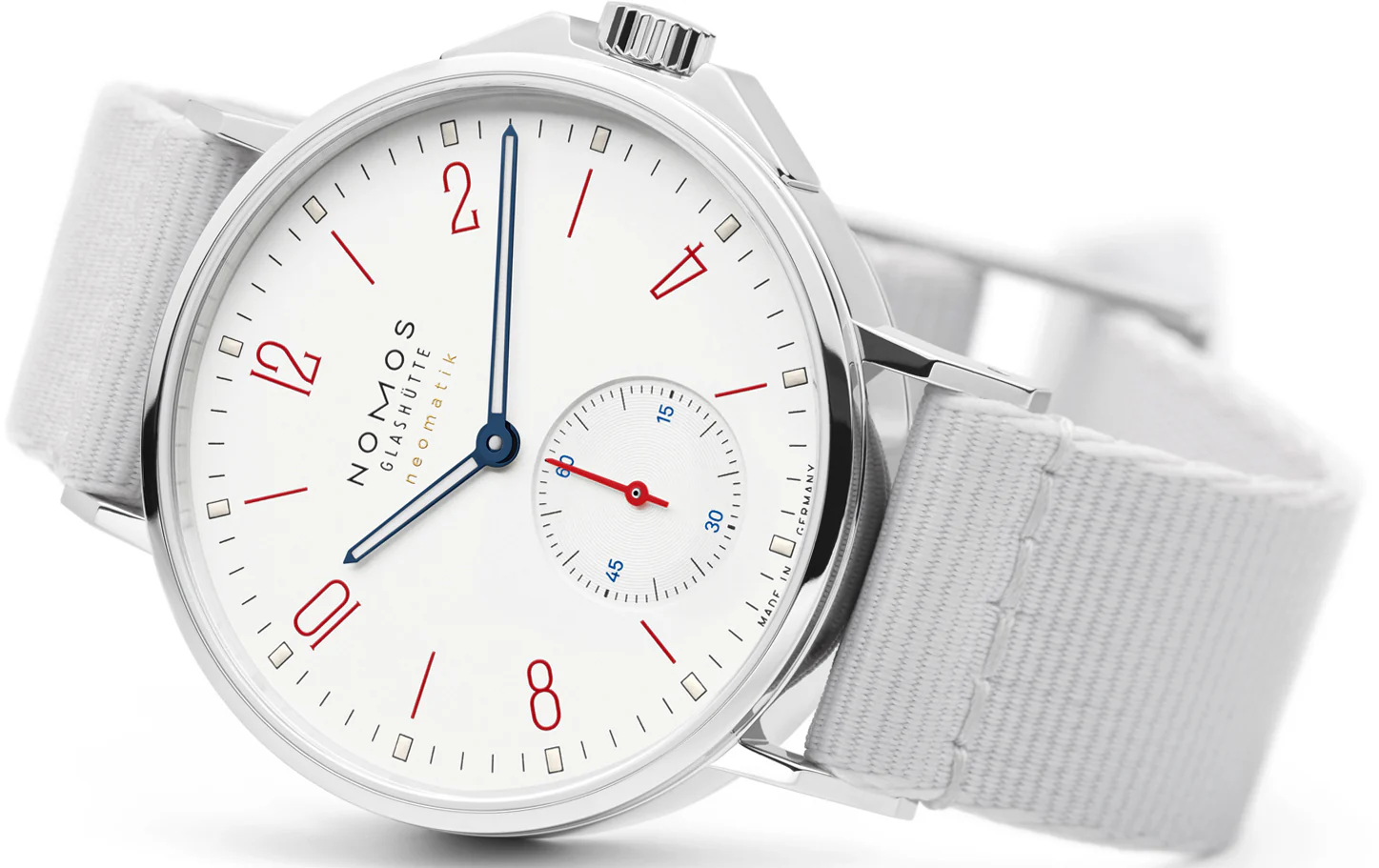 Nomos Glashutte Ahoi Aqua Neomatik Sapphire Crystal Watch - Image 3