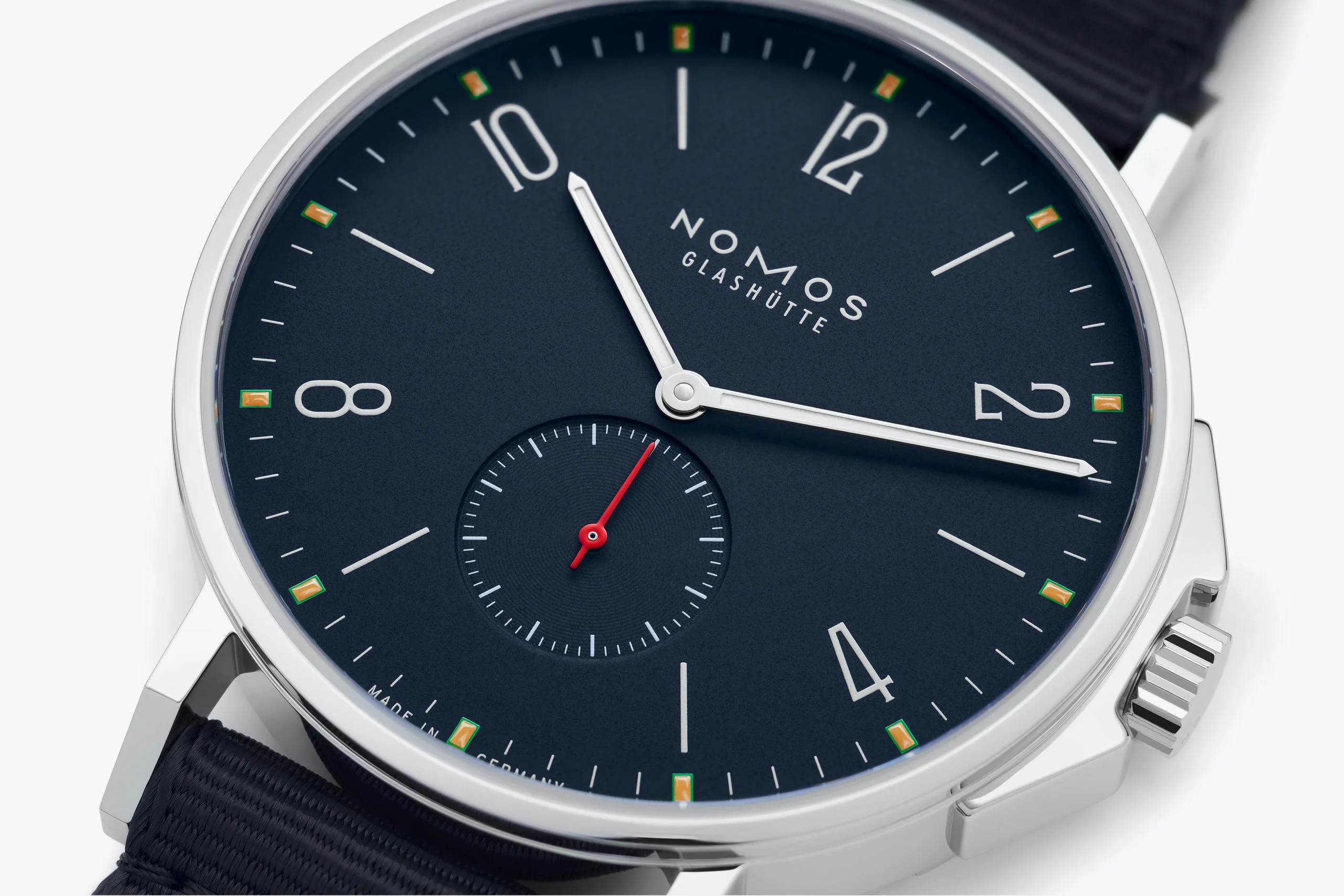 Nomos Glashutte Watch Ahoi Atlantic Steel Back - Image 4