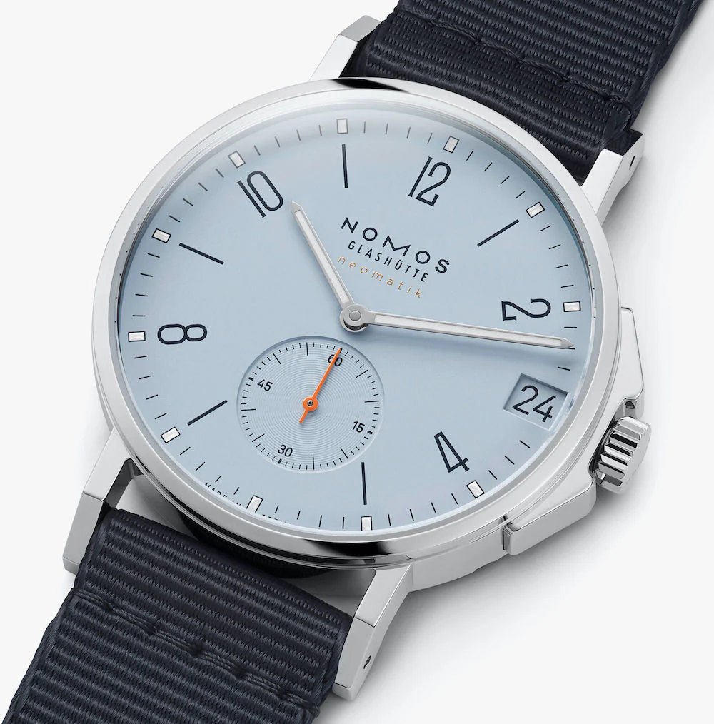 Nomos Glashutte Ahoi Neomatik 38 Date Sky Sapphire Crystal Watch - Image 3