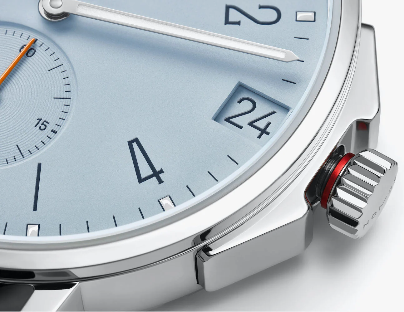 Nomos Glashutte Ahoi Neomatik 38 Date Sky Sapphire Crystal Watch - Image 5