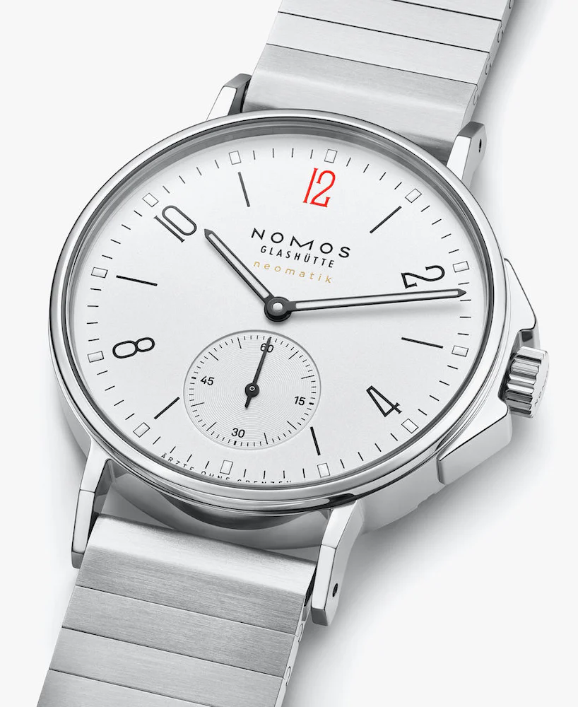 Nomos Glashutte Watch Ahoi Neomatik Doctors Without Borders Limited Edition Sapphire Crystal - Image 4