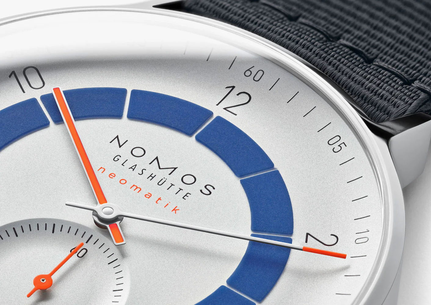Nomos Glashutte Autobahn Neomatik 41 Date Sports Grey Sapphire Crystal Watch - Image 5