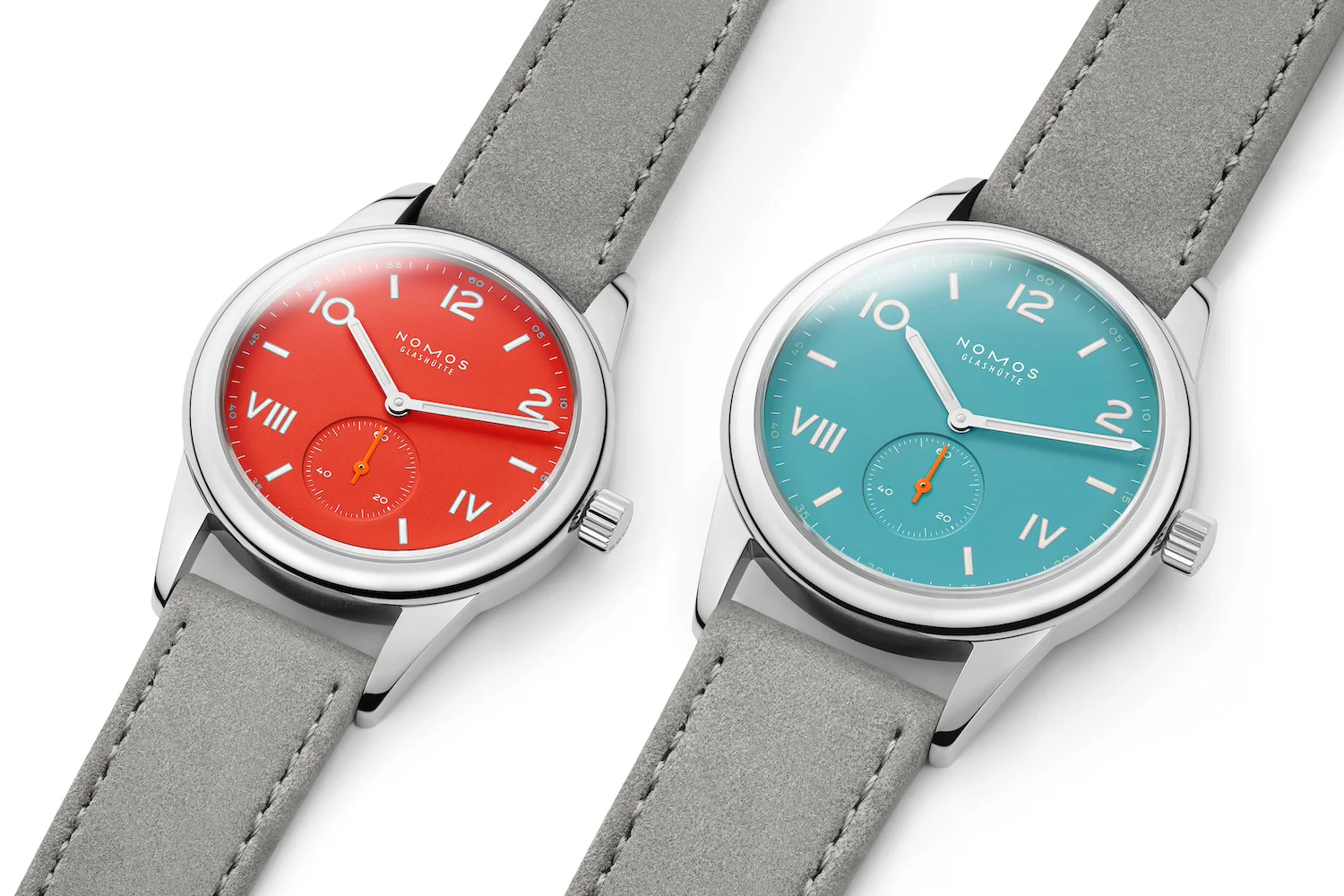 Nomos Glashutte Club Campus 38 Nonstop Red Sapphire Crystal Watch - Image 8