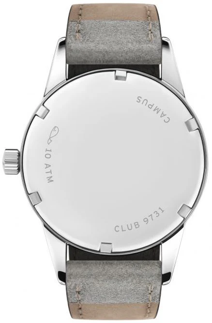 Nomos Glashutte Club Campus Future Orange Steel Back Watch - Image 2