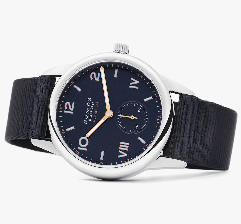 Nomos Glashutte Club Campus Neomatik 39 Midnight Blue Sapphire Crystal - Image 3