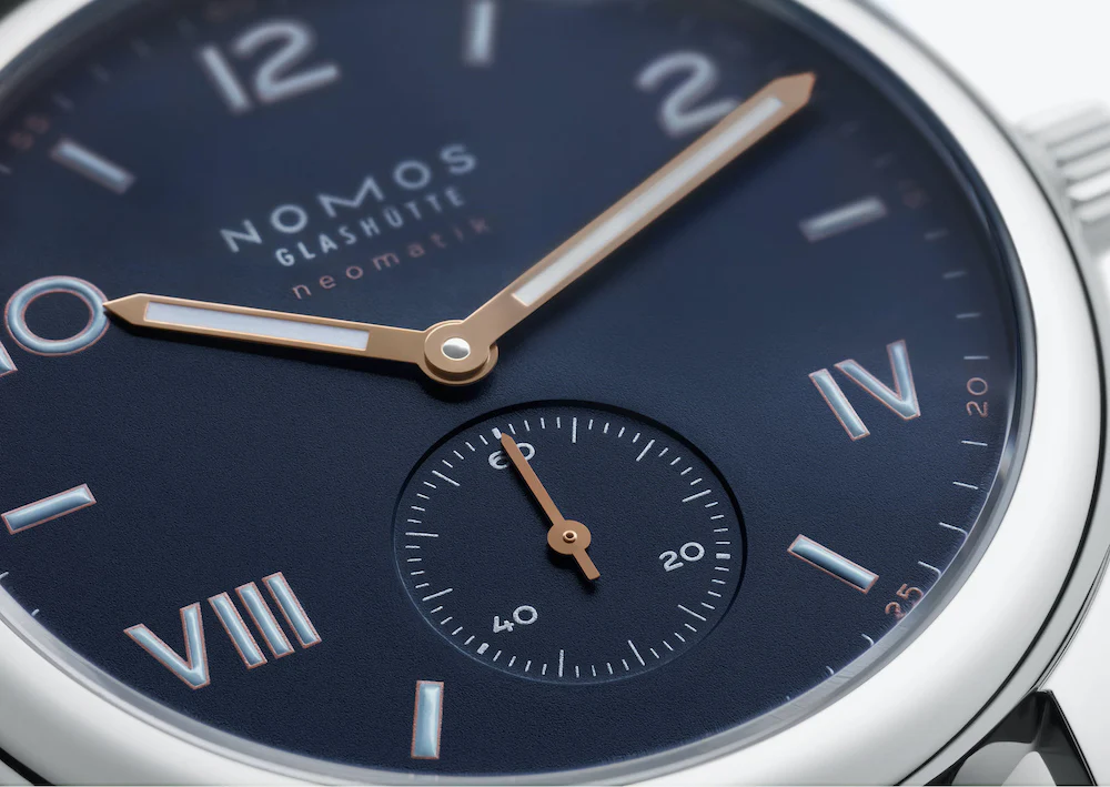 Nomos Glashutte Club Campus Neomatik 39 Midnight Blue Sapphire Crystal - Image 4